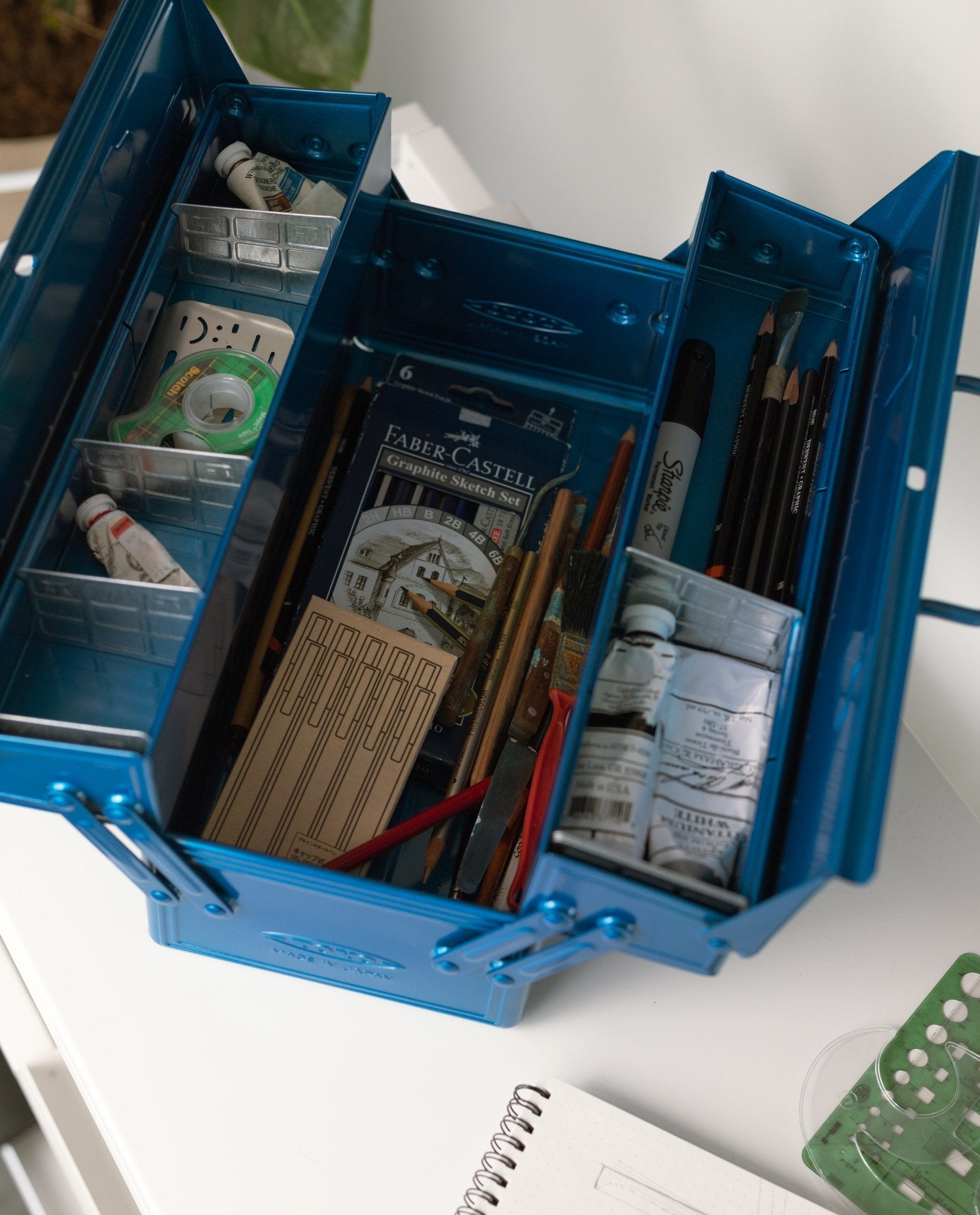 Toyo Steel Cantilever Toolbox ST-350