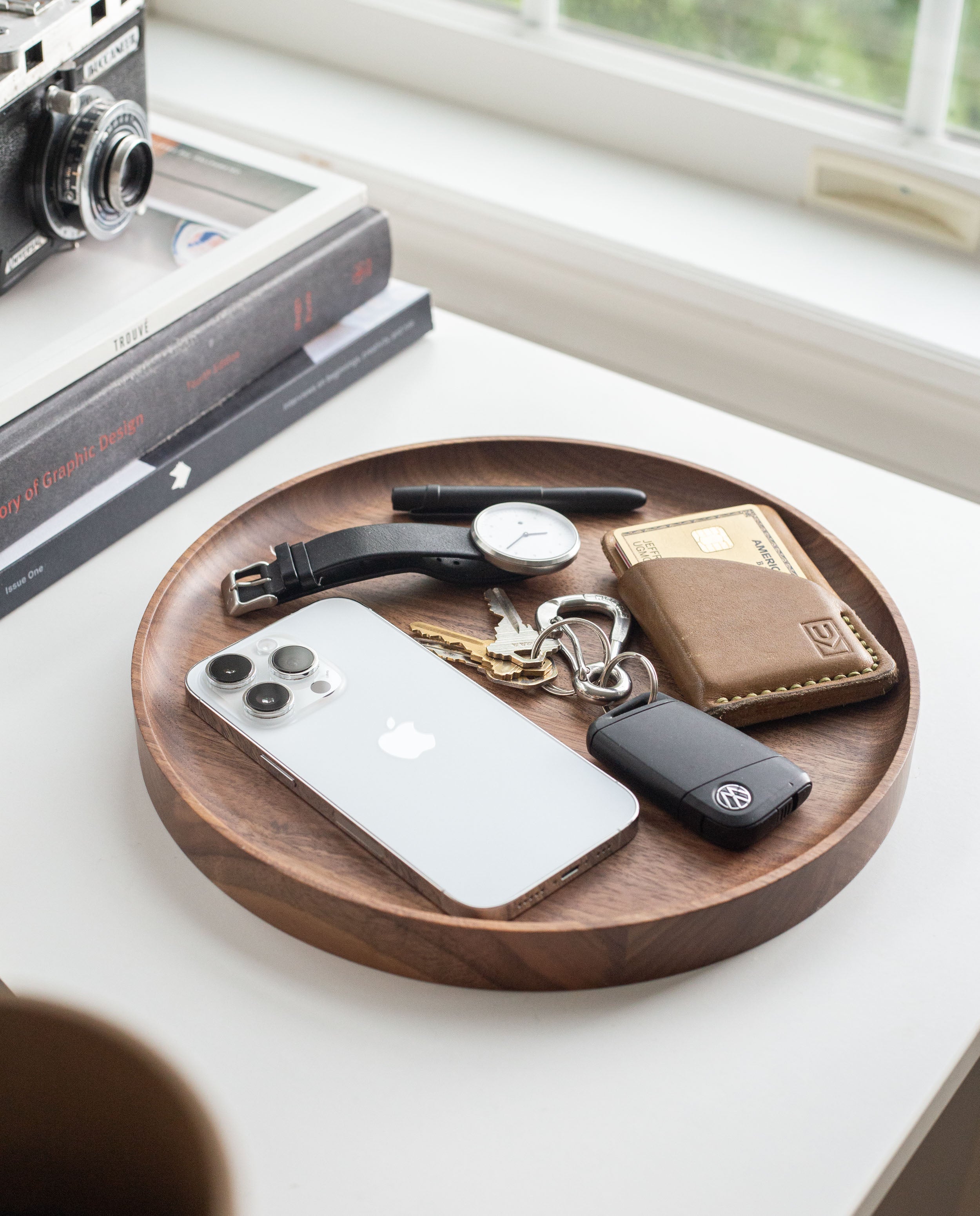 Round Valet Tray