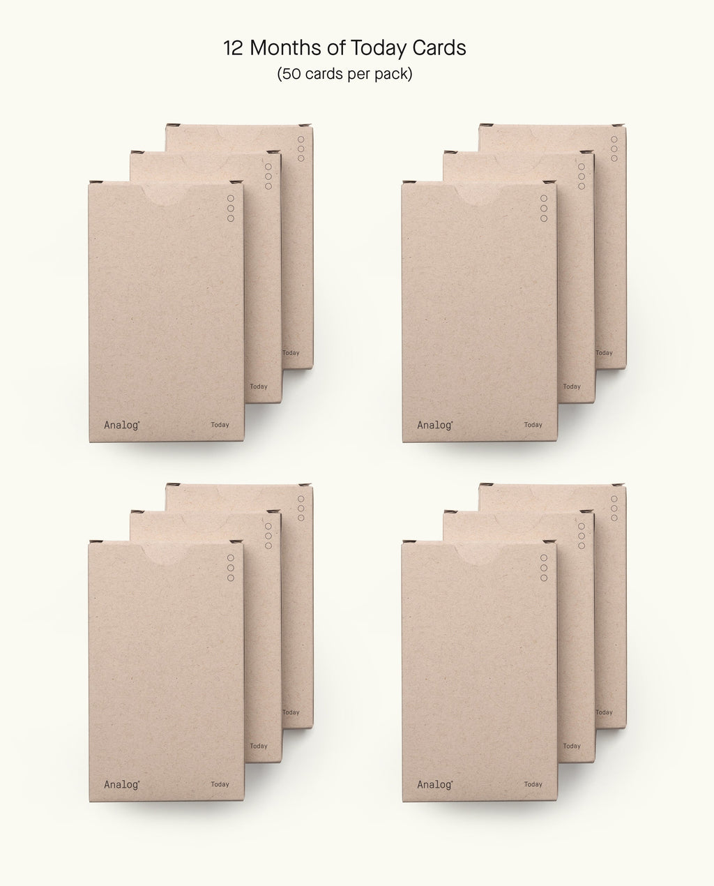 Analog - Today Cards