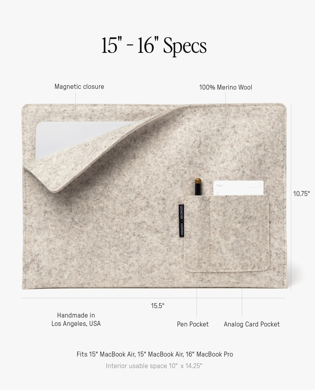 Magnetic Laptop Sleeve