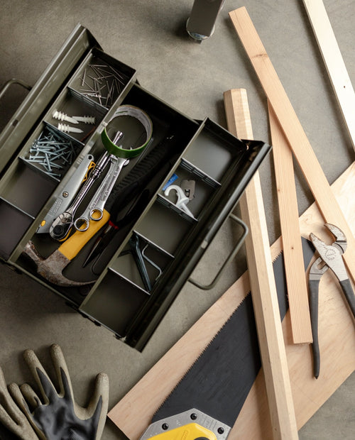 Toyo Steel Cantilever Toolbox ST-350