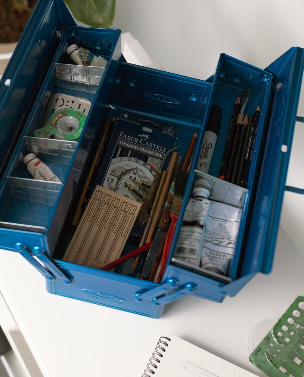 Toyo Steel Cantilever Toolbox ST-350