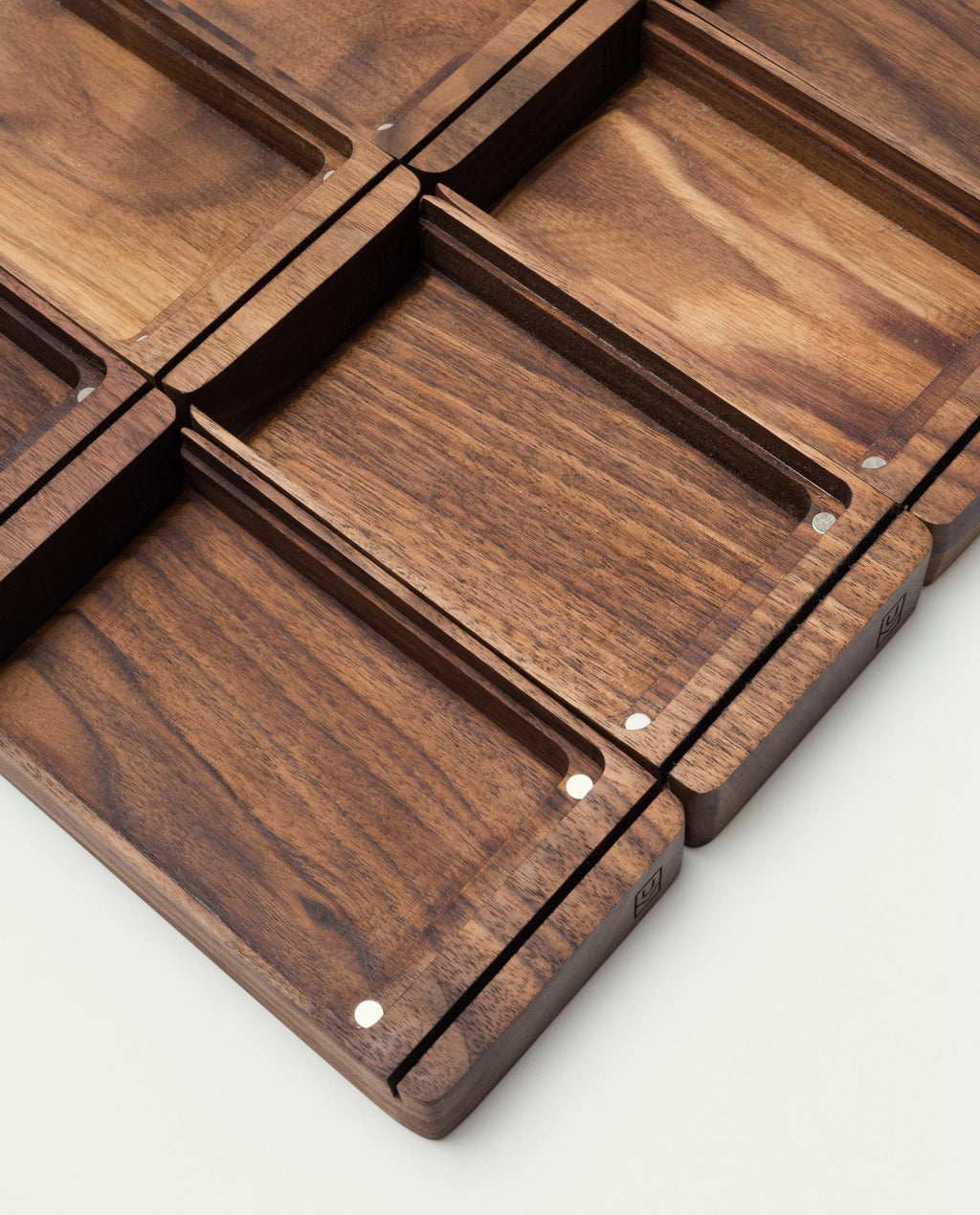 Analog Wood Card Holder