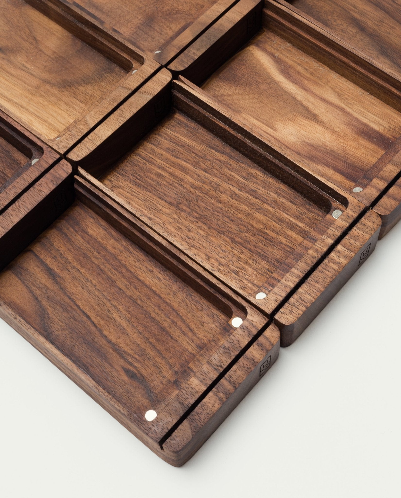 Analog Wood Card Holder