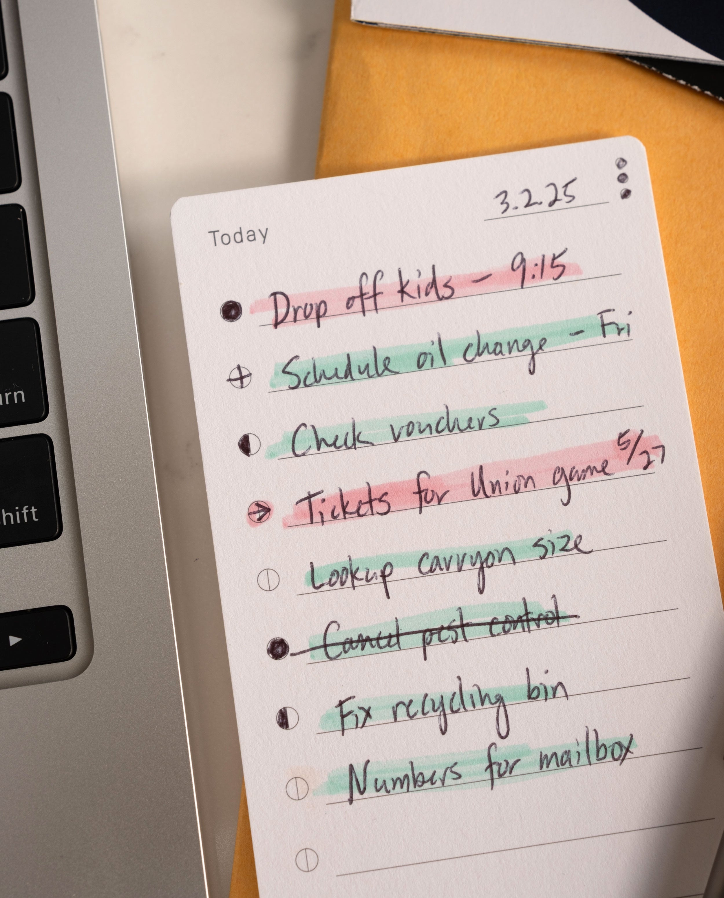 Analog - Task Cards