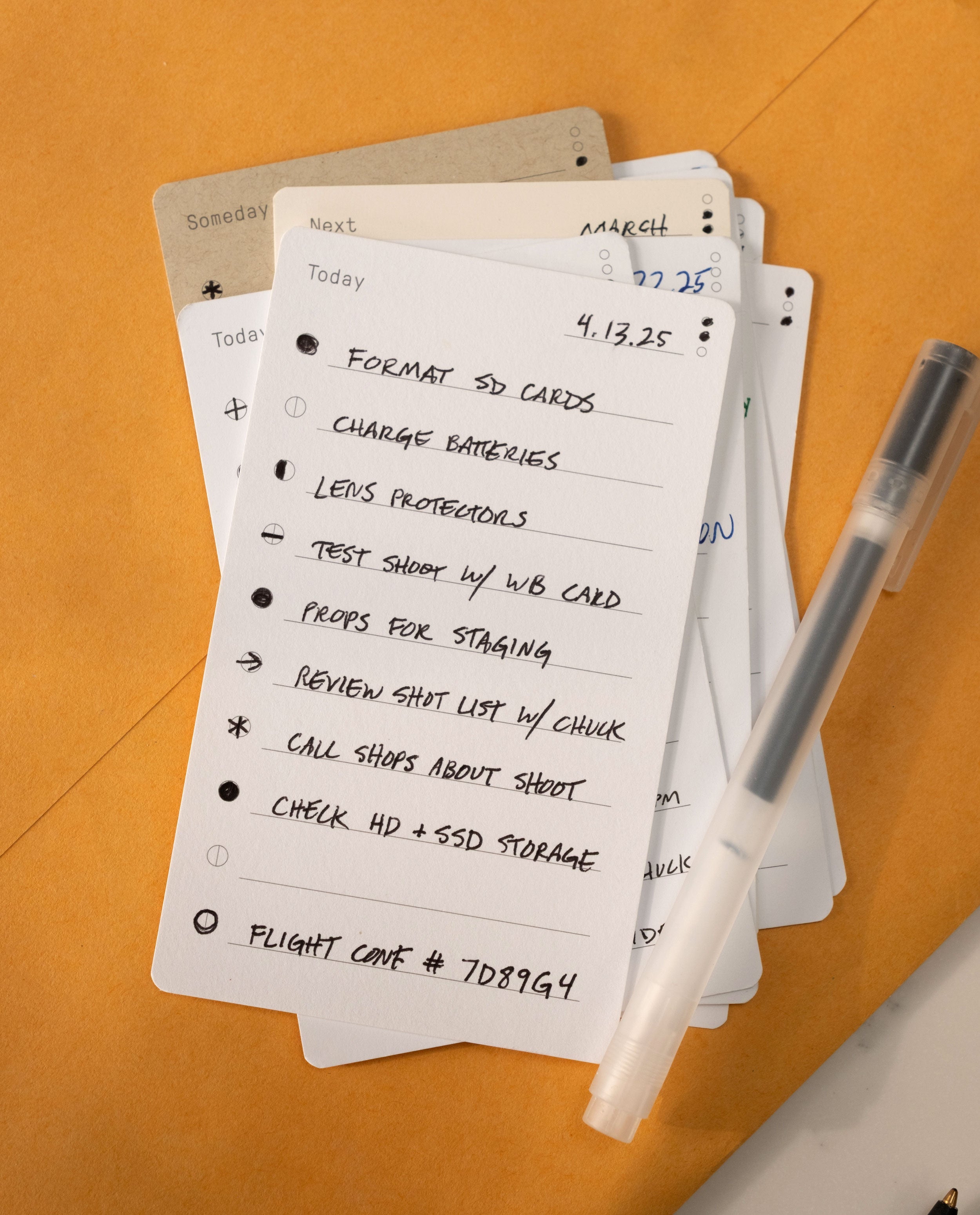 Analog - Task Cards