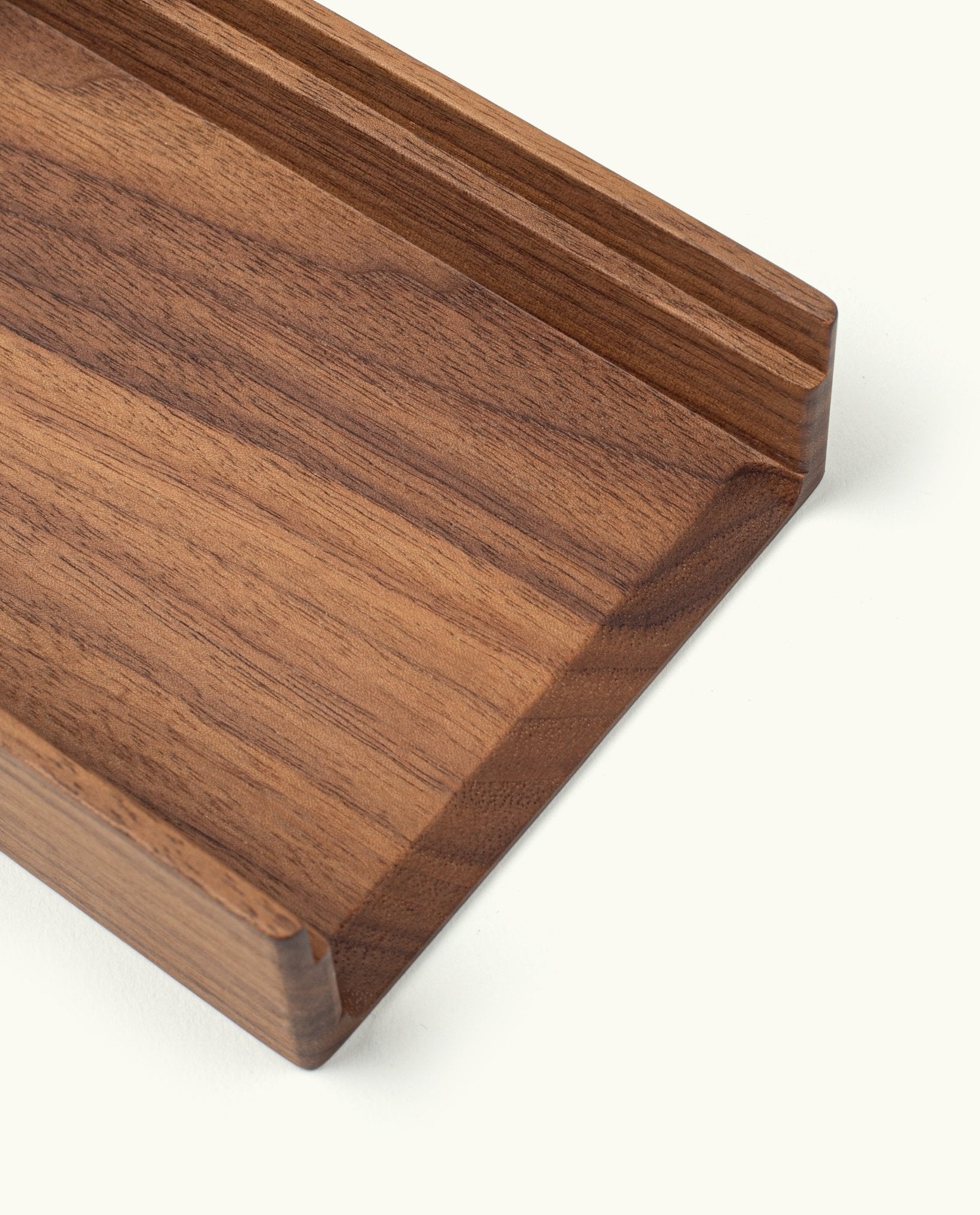Analog Wood Card Holder