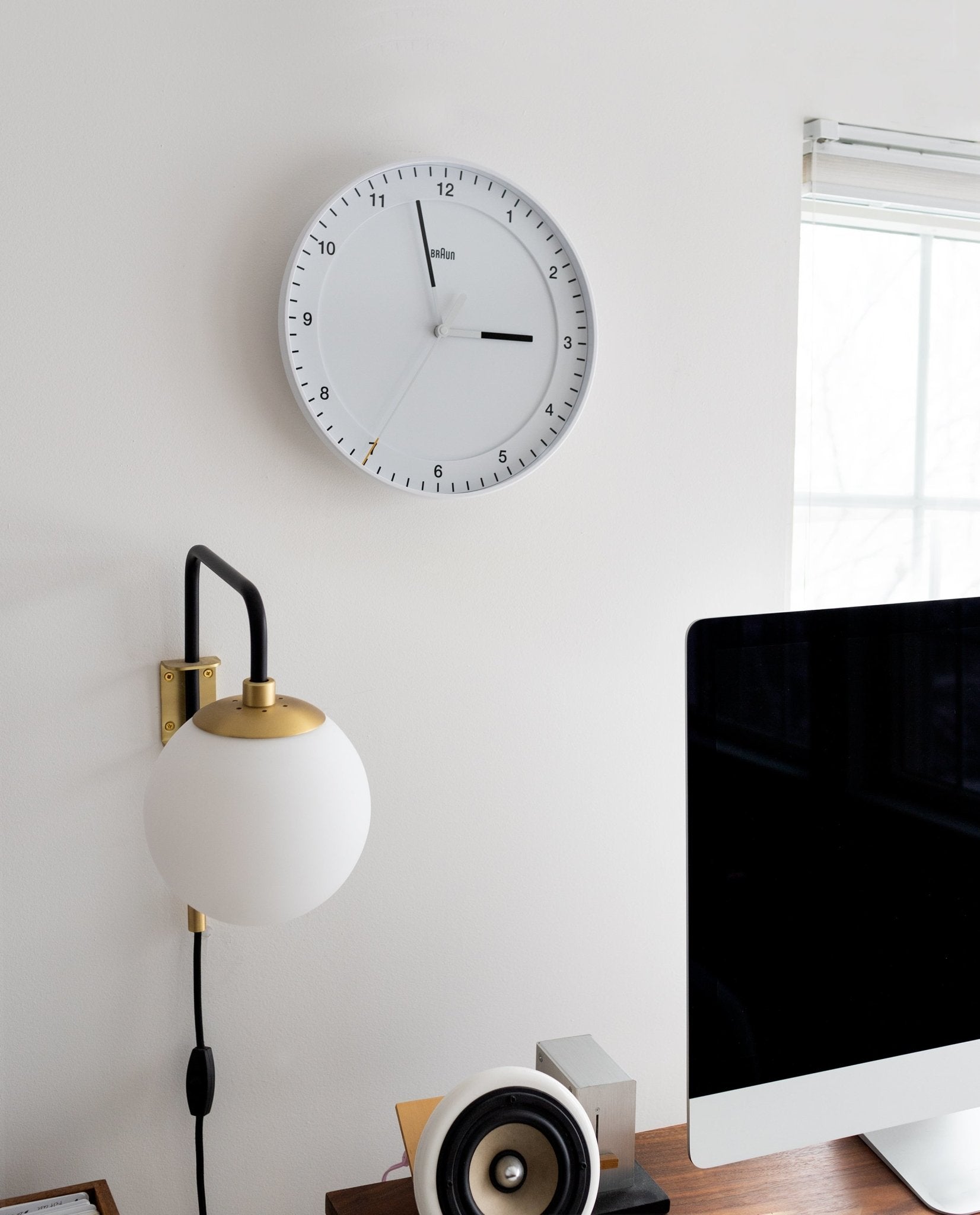 Braun Wall Clock