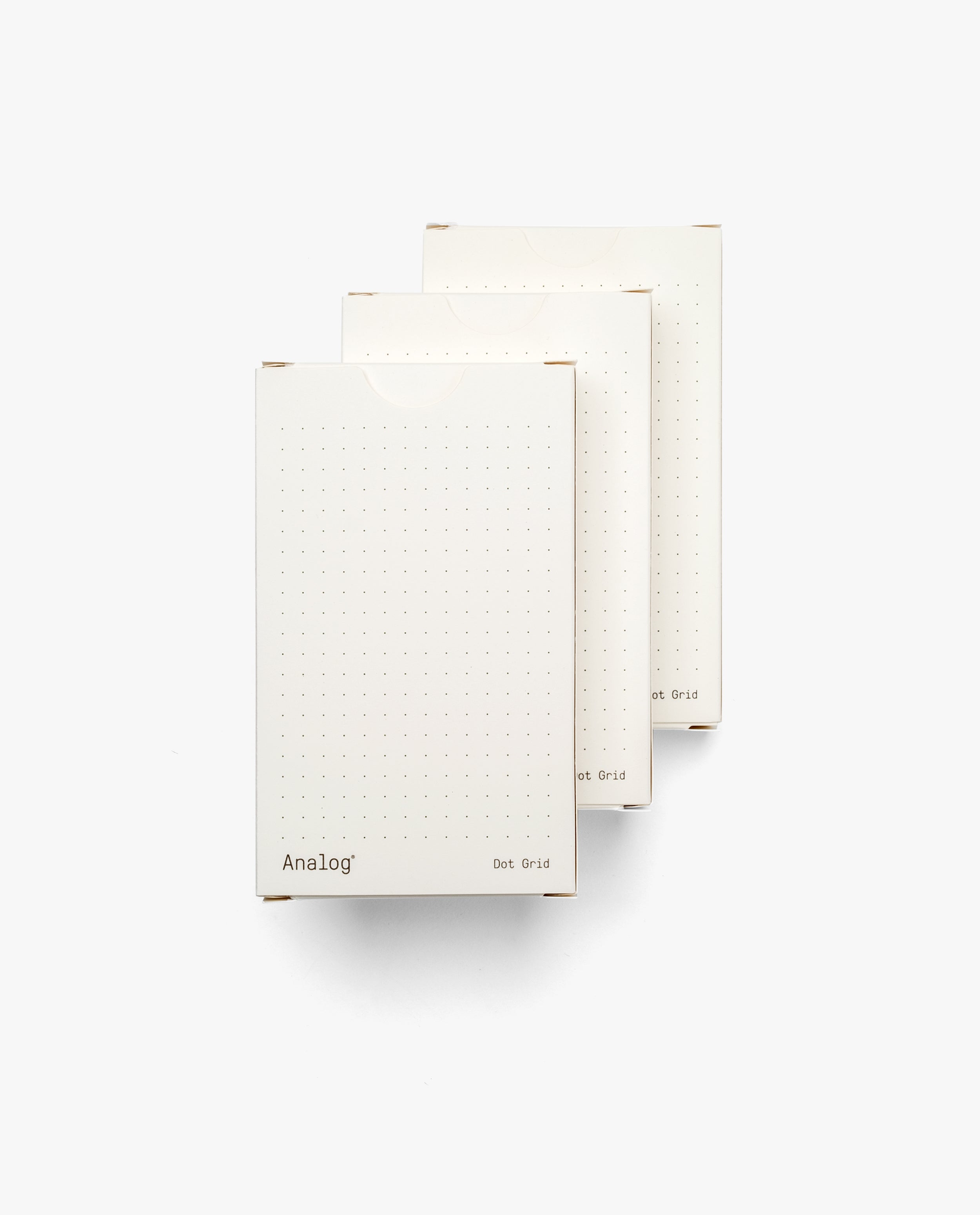Analog - Dot Grid Cards