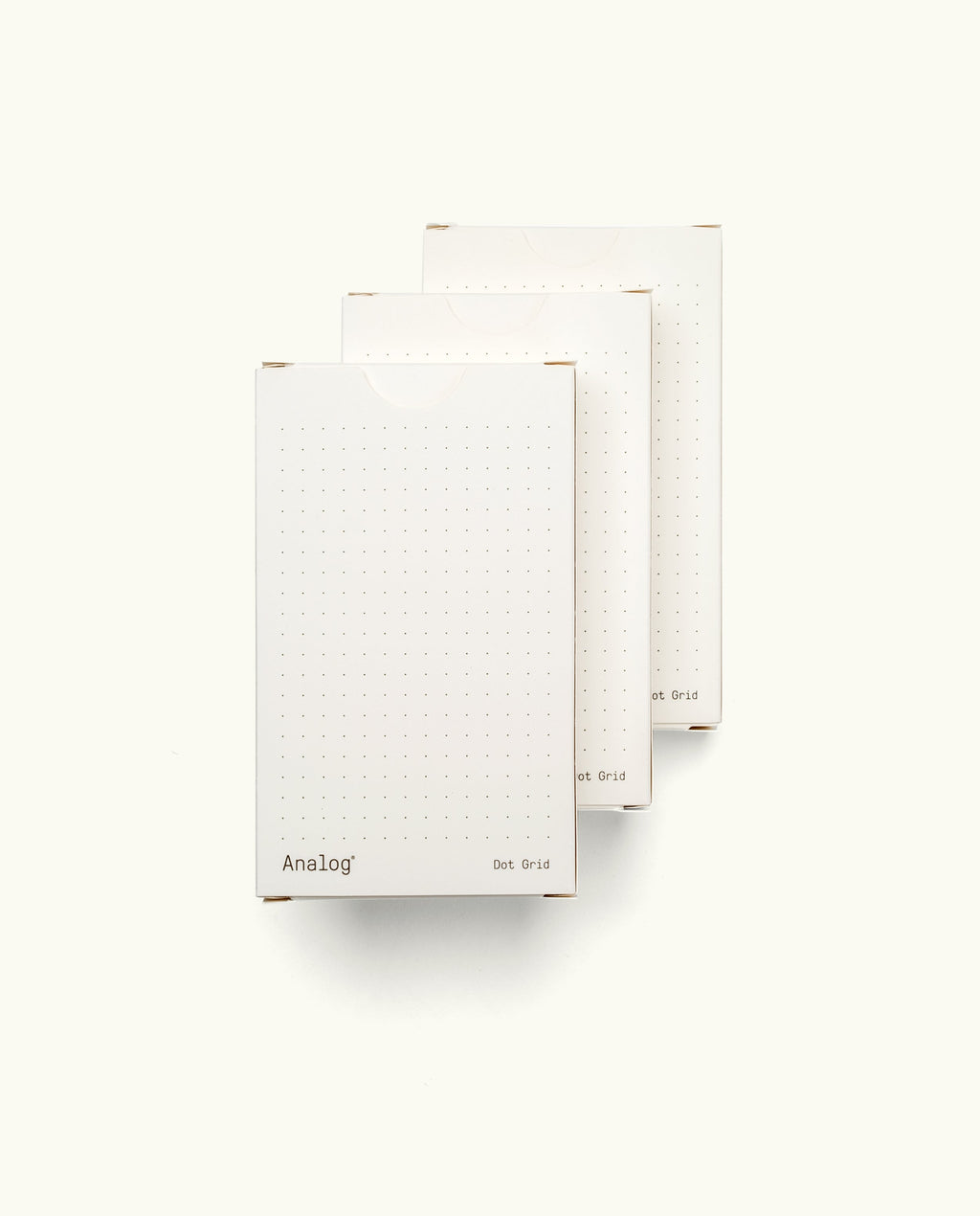 Analog - Dot Grid Cards