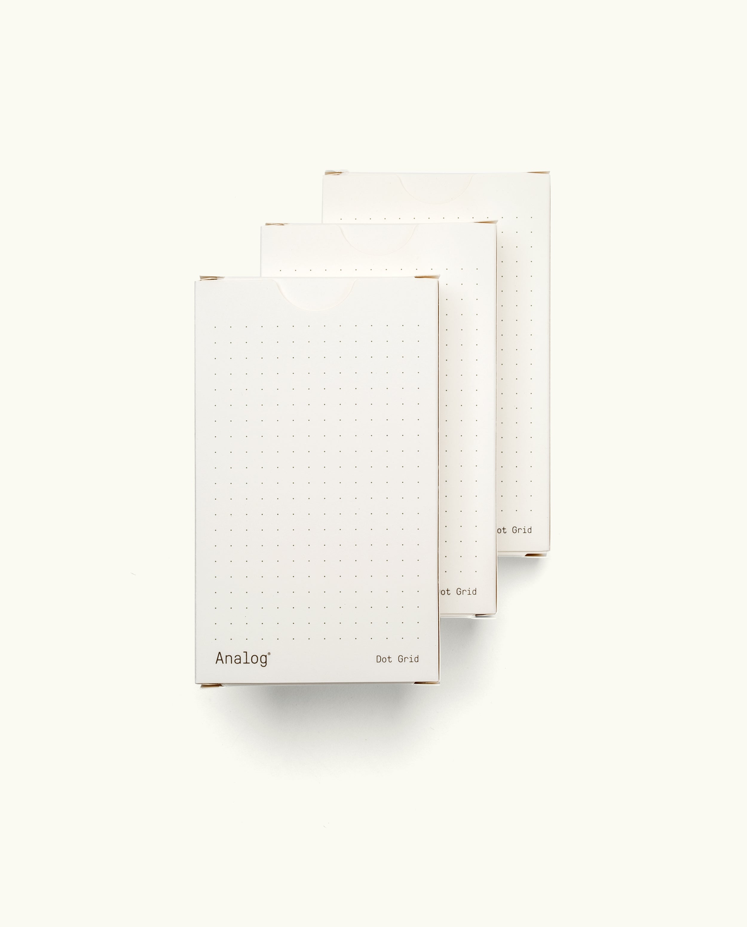 Analog - Dot Grid Cards