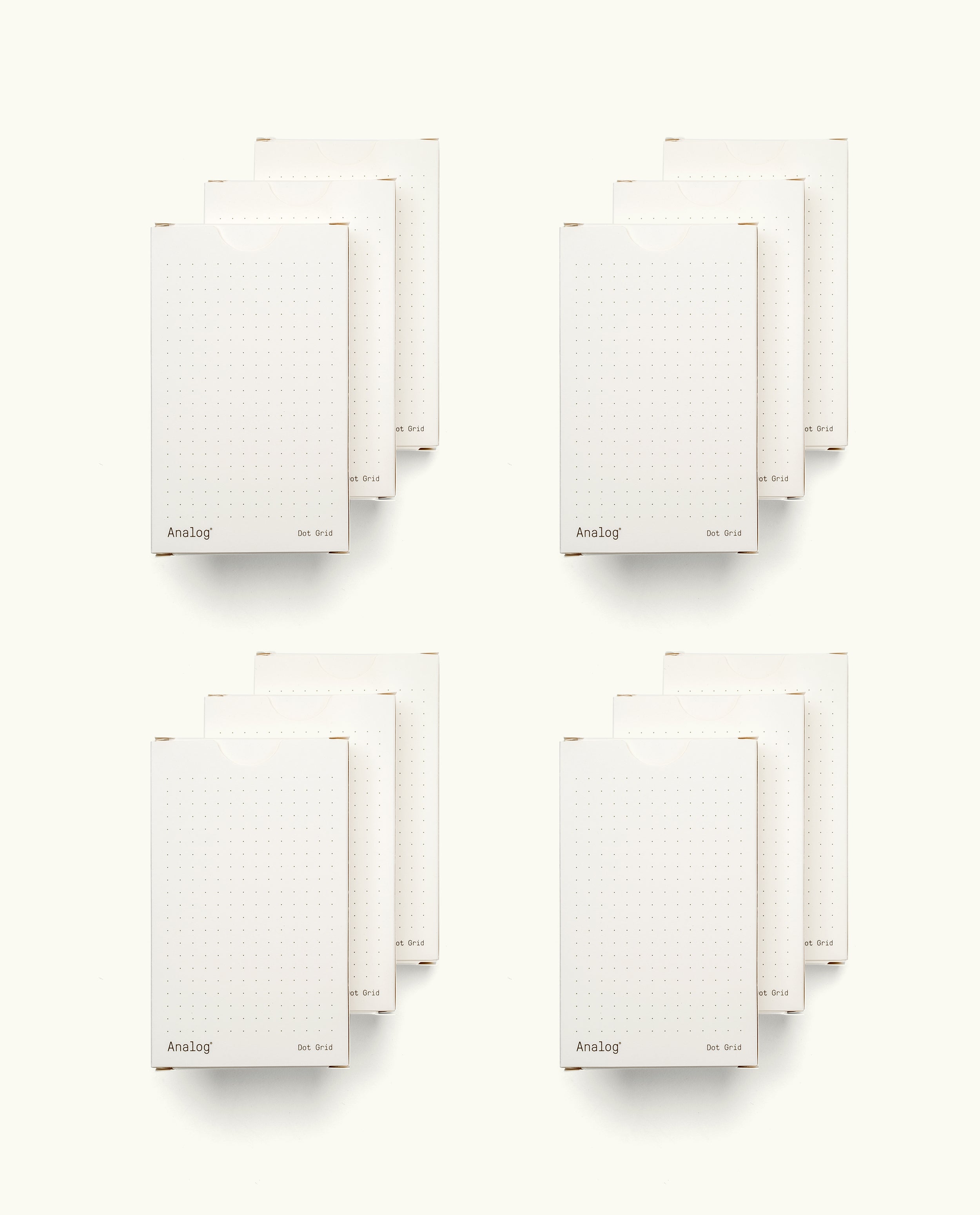 Analog - Dot Grid Cards