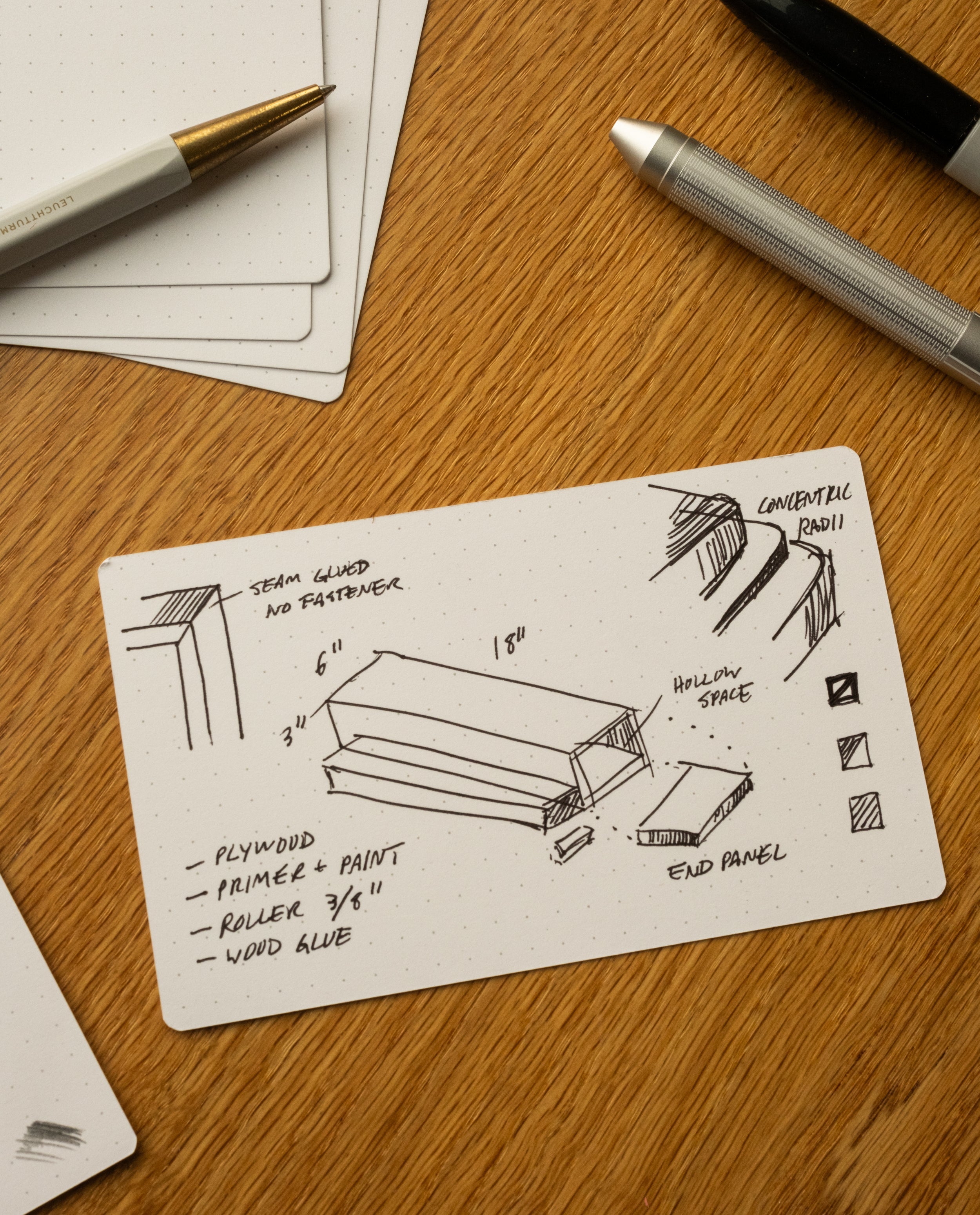 Analog - Dot Grid Cards