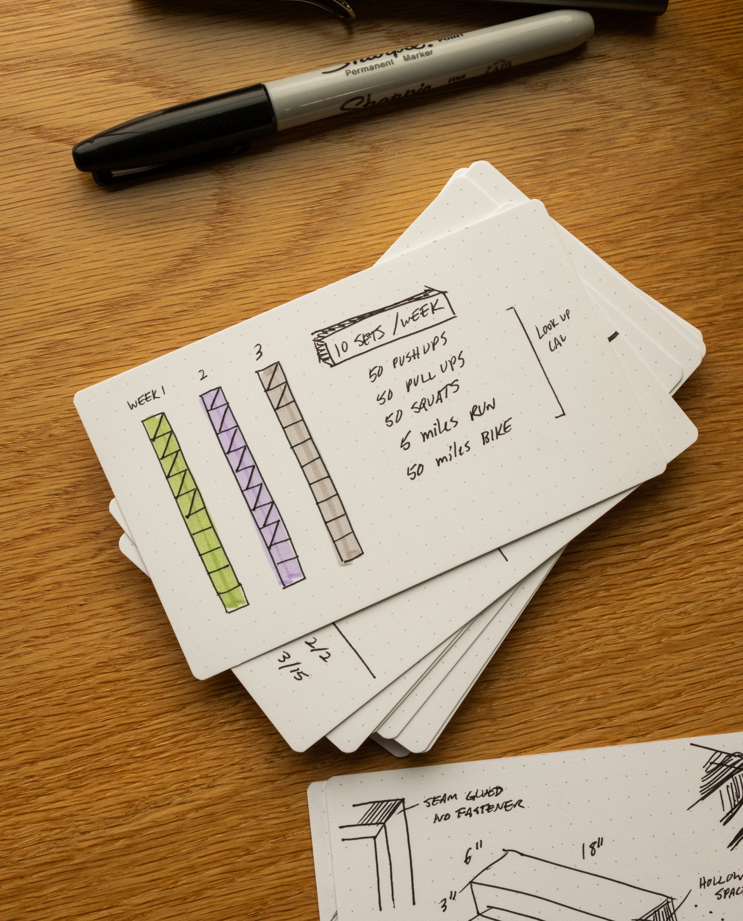 Analog - Dot Grid Cards