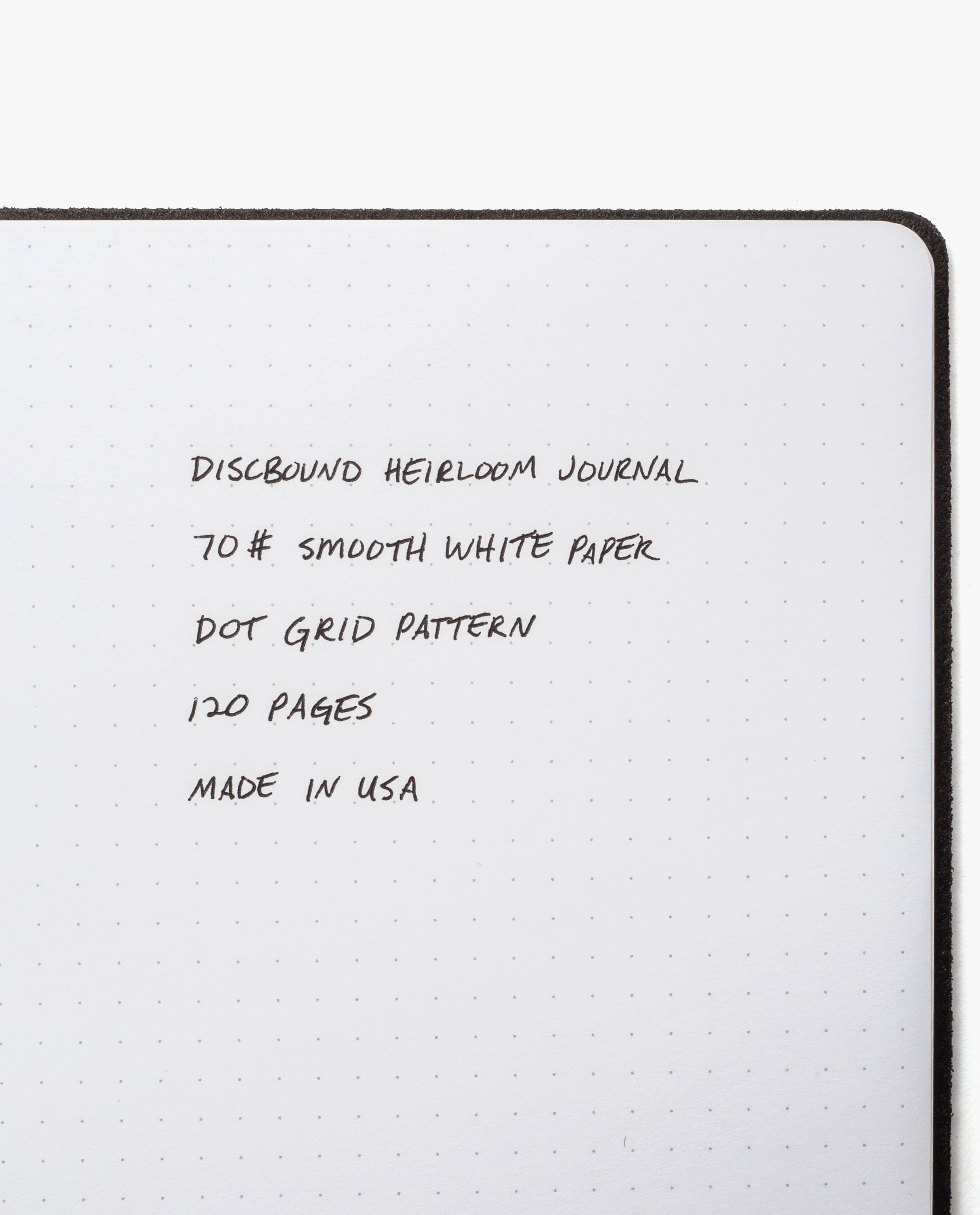 Discbound Heirloom Journal