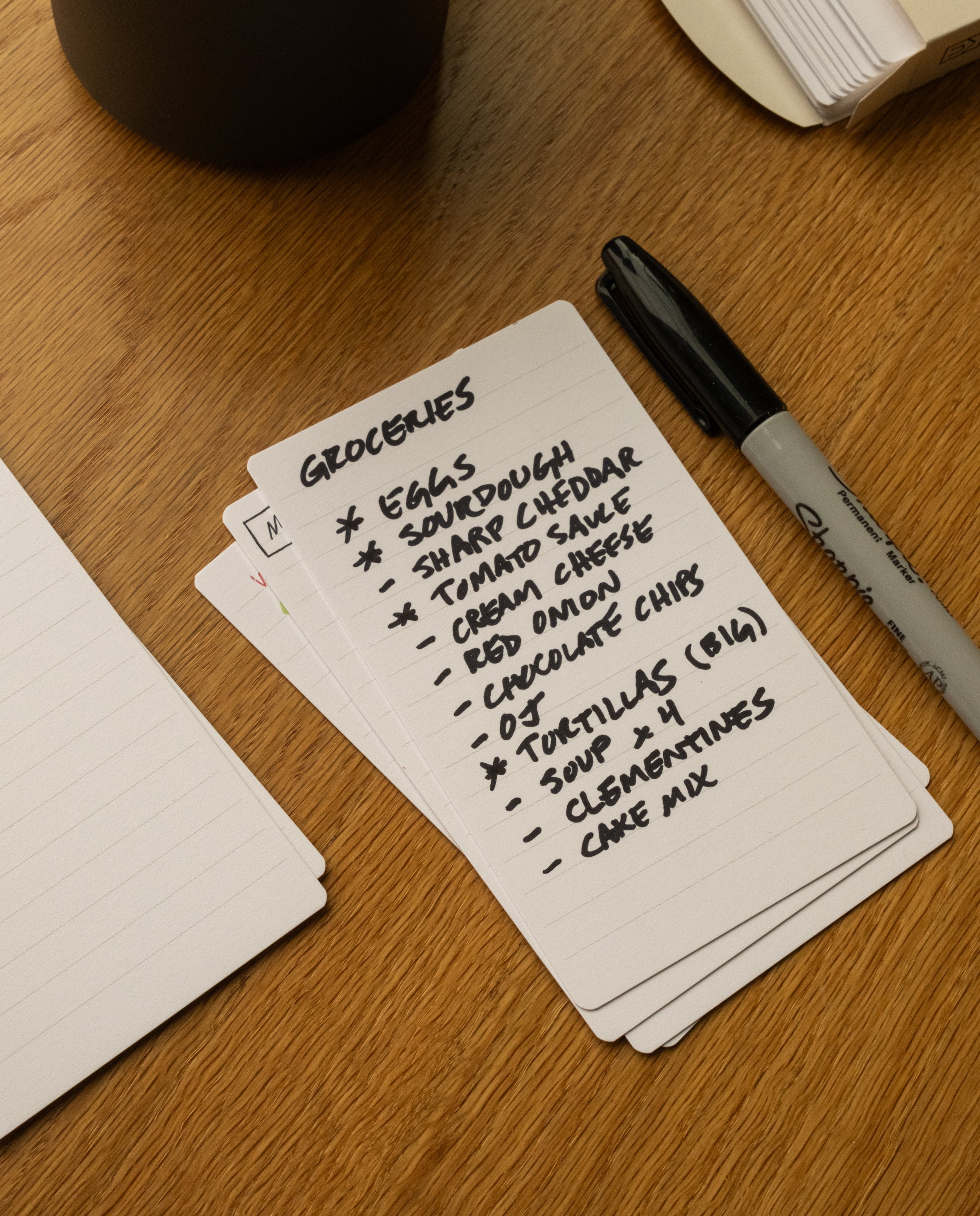 Analog - Lined Cards