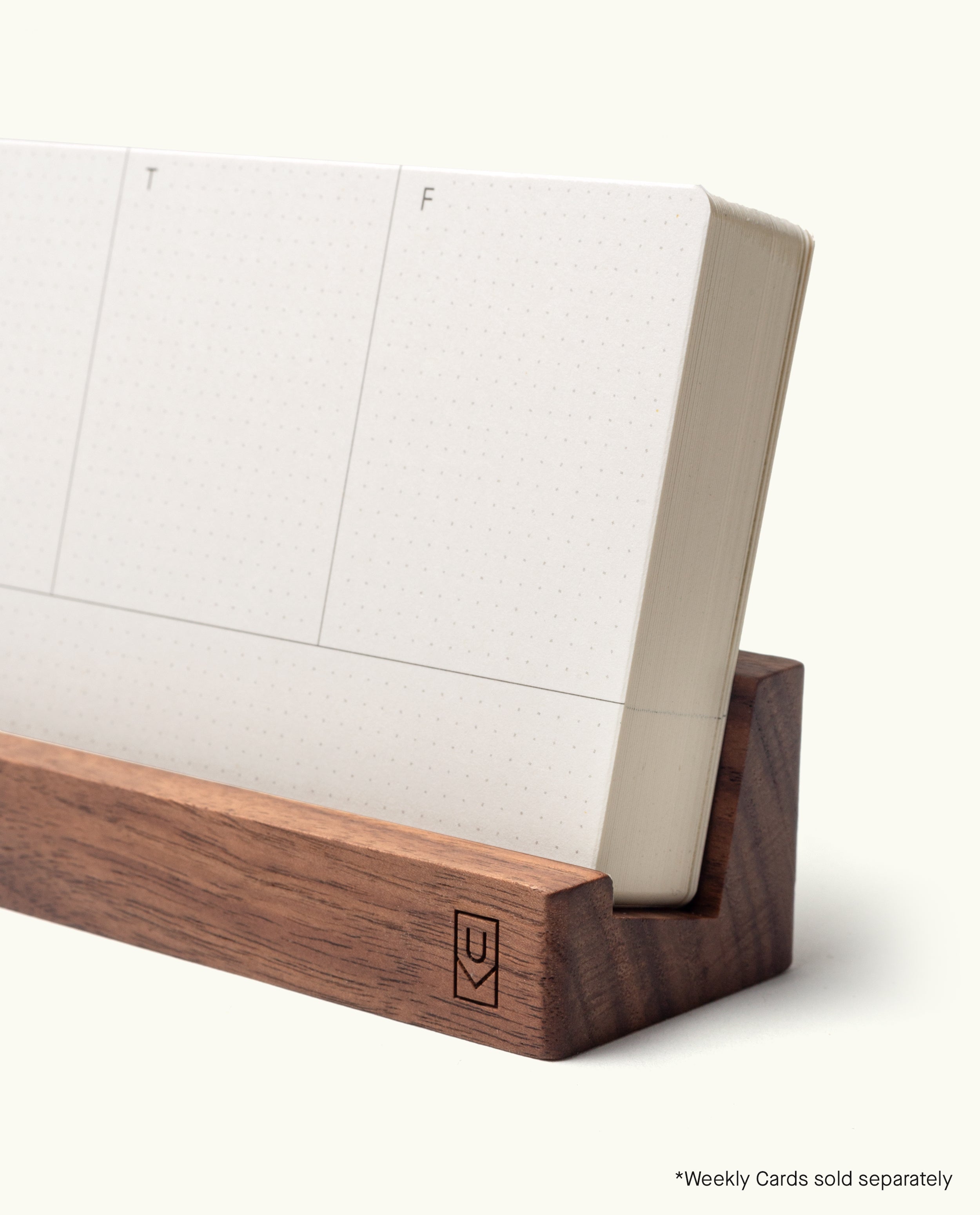 Analog Weekly Card Holder