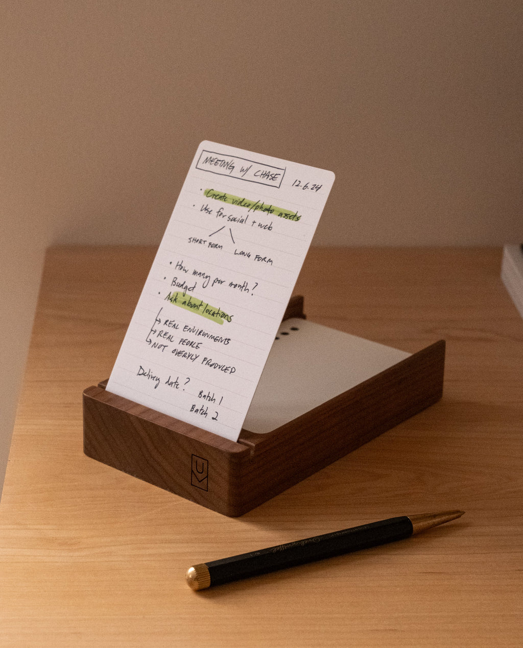 Analog - Lined Cards