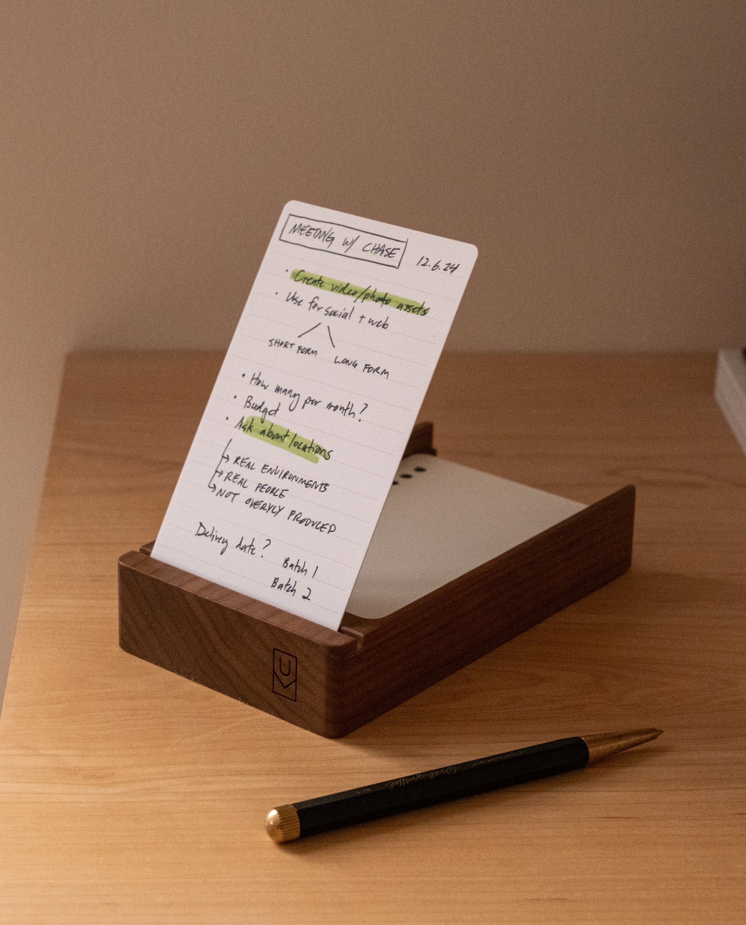 Analog - Lined Cards