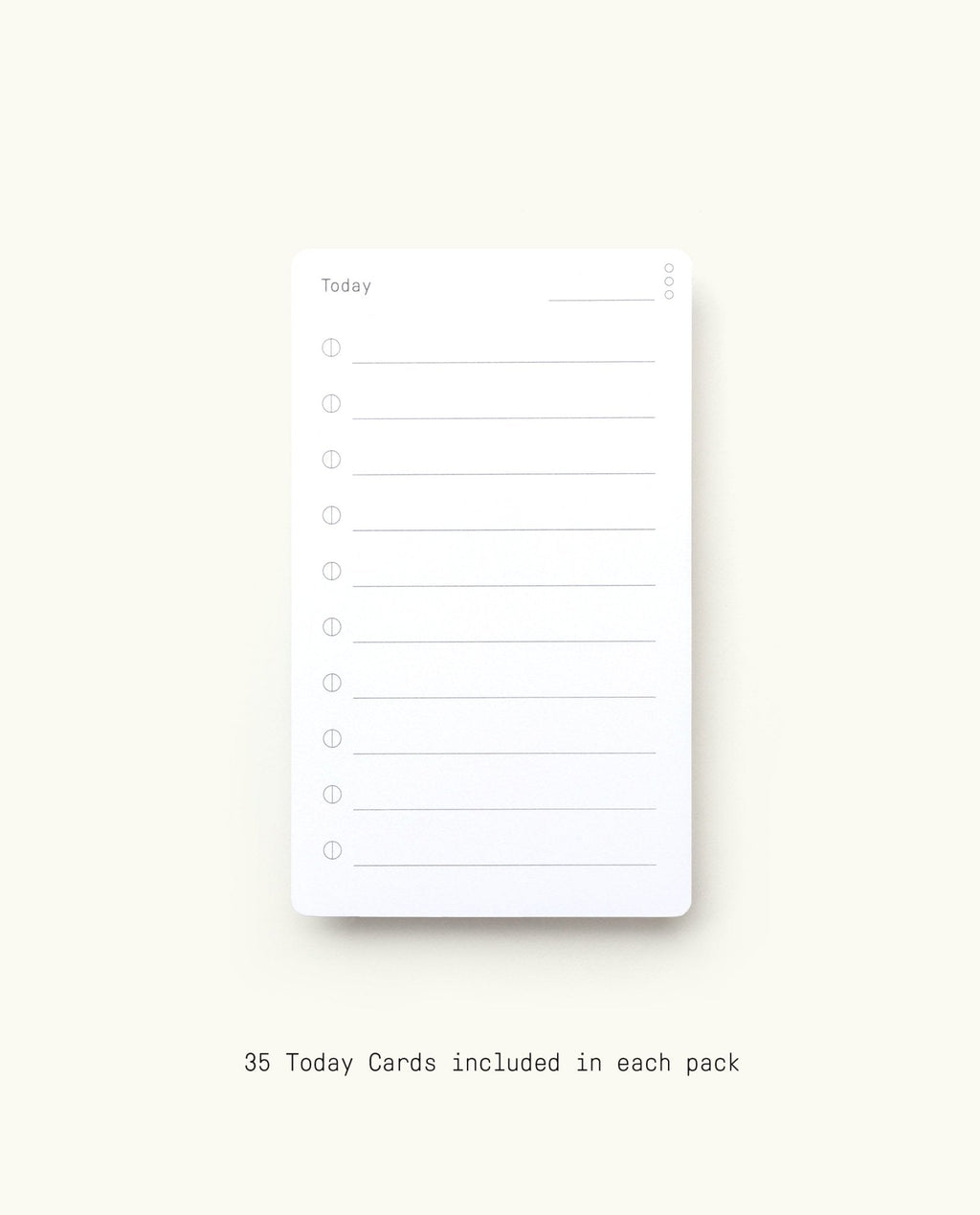Analog - Task Cards