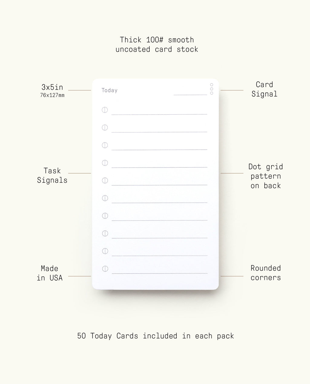 Analog - Today Cards