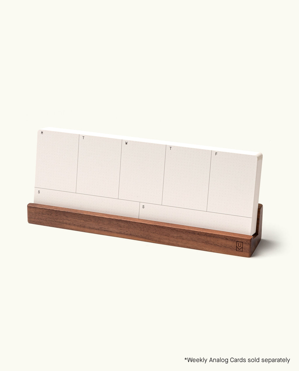 Analog Weekly Card Holder